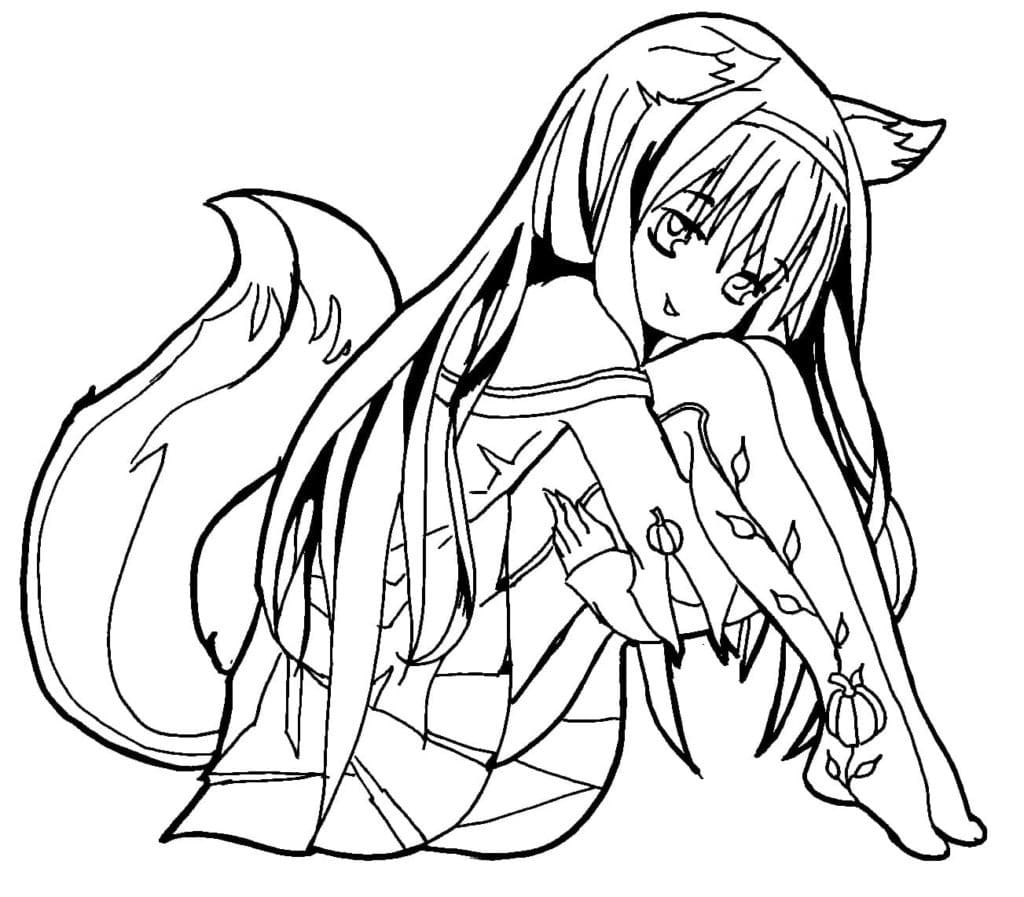 Dibujo gratuito Chica Manga #190627 de la coleccion Anime y Manga para imprimir