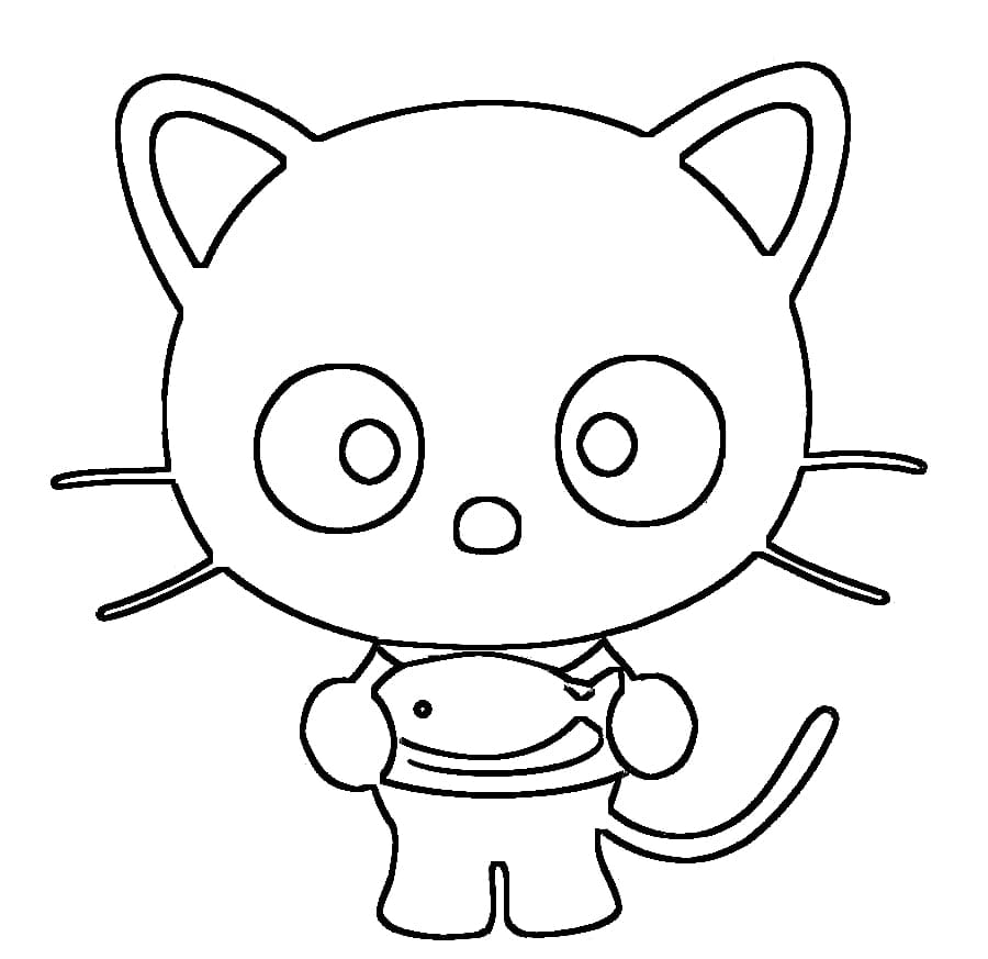 Dibujo para colorear: Chococat (Anime y Manga) #220250 - Dibujos para Colorear e Imprimir Gratis
