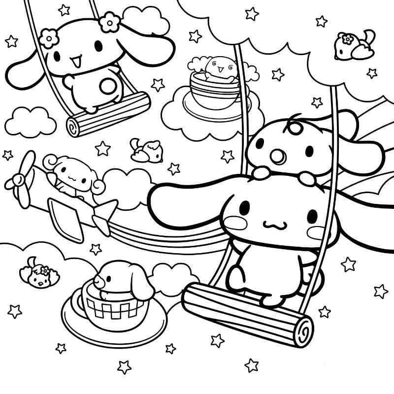 Dibujo gratuito Cinnamoroll #212243 de la coleccion Anime y Manga para imprimir