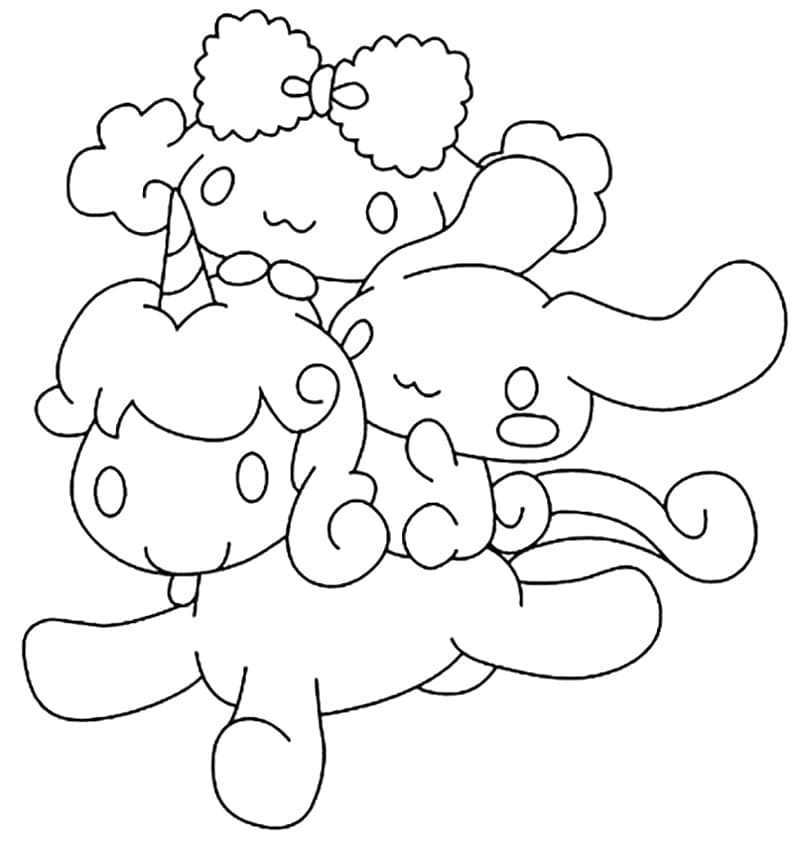 Dibujo gratuito Cinnamoroll #212259 de la coleccion Anime y Manga para imprimir