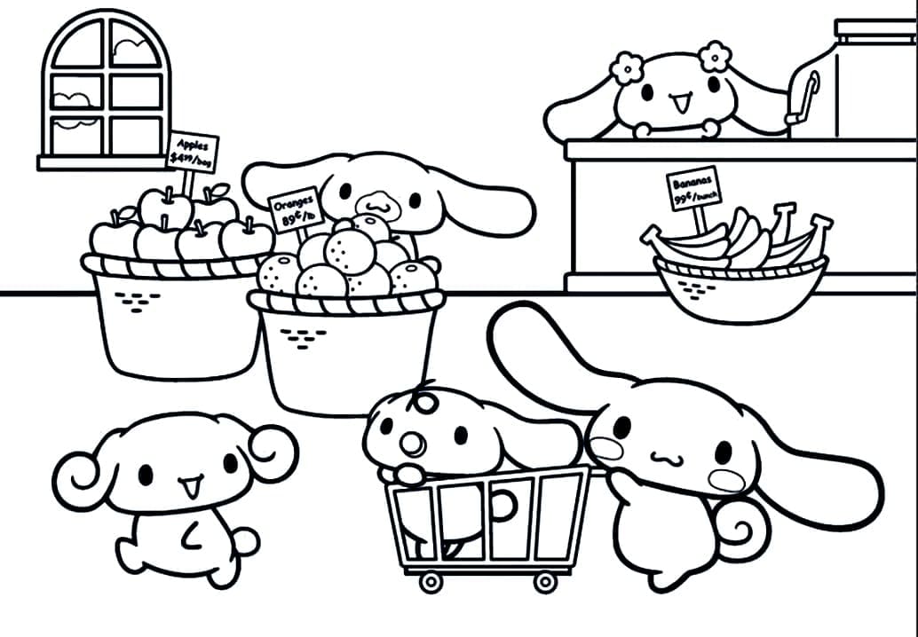 Dibujo gratuito Cinnamoroll #212273 de la coleccion Anime y Manga para imprimir