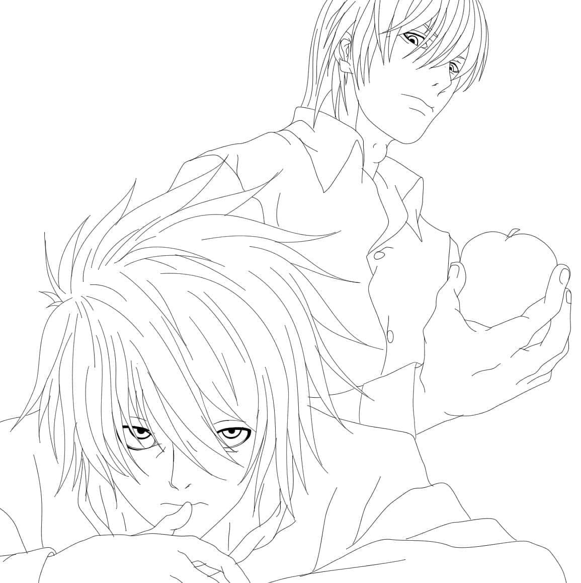 Dibujo gratuito Death Note #183155 de la coleccion Anime y Manga para imprimir