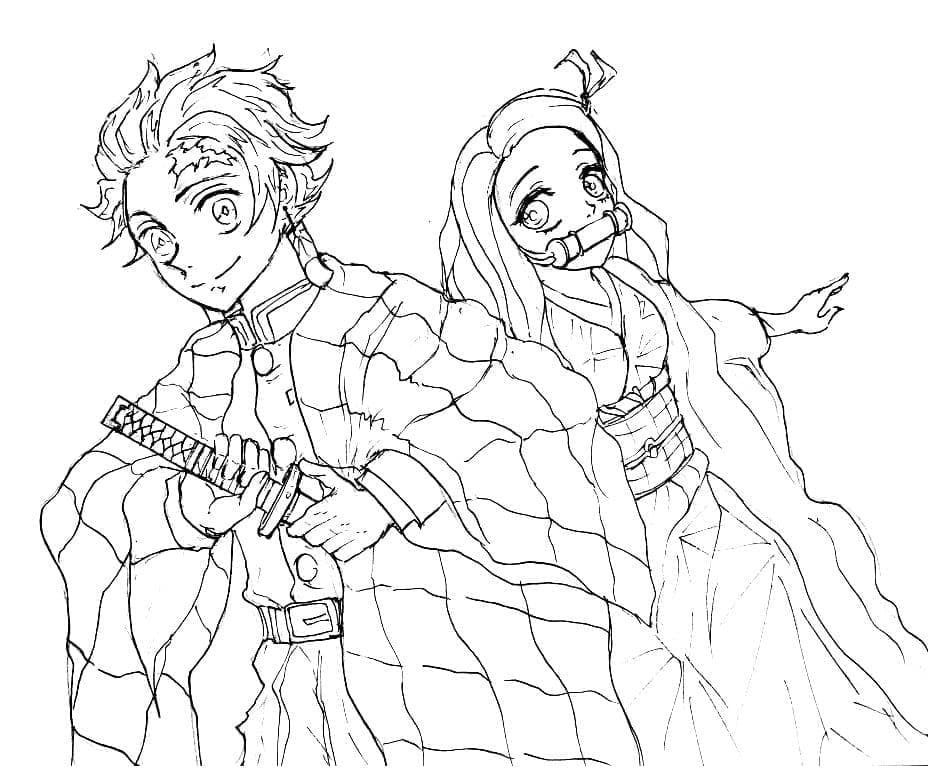 Dibujo gratuito Demon Slayer #175969 de la coleccion Anime y Manga para imprimir