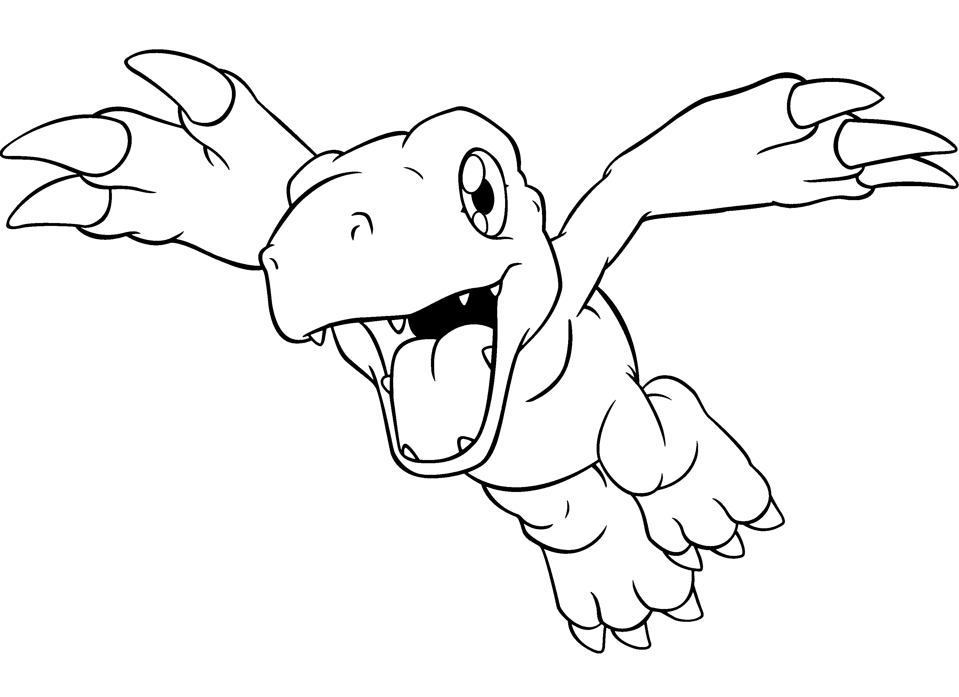 Dibujo gratuito Digimon #51435 de la coleccion Anime y Manga para imprimir