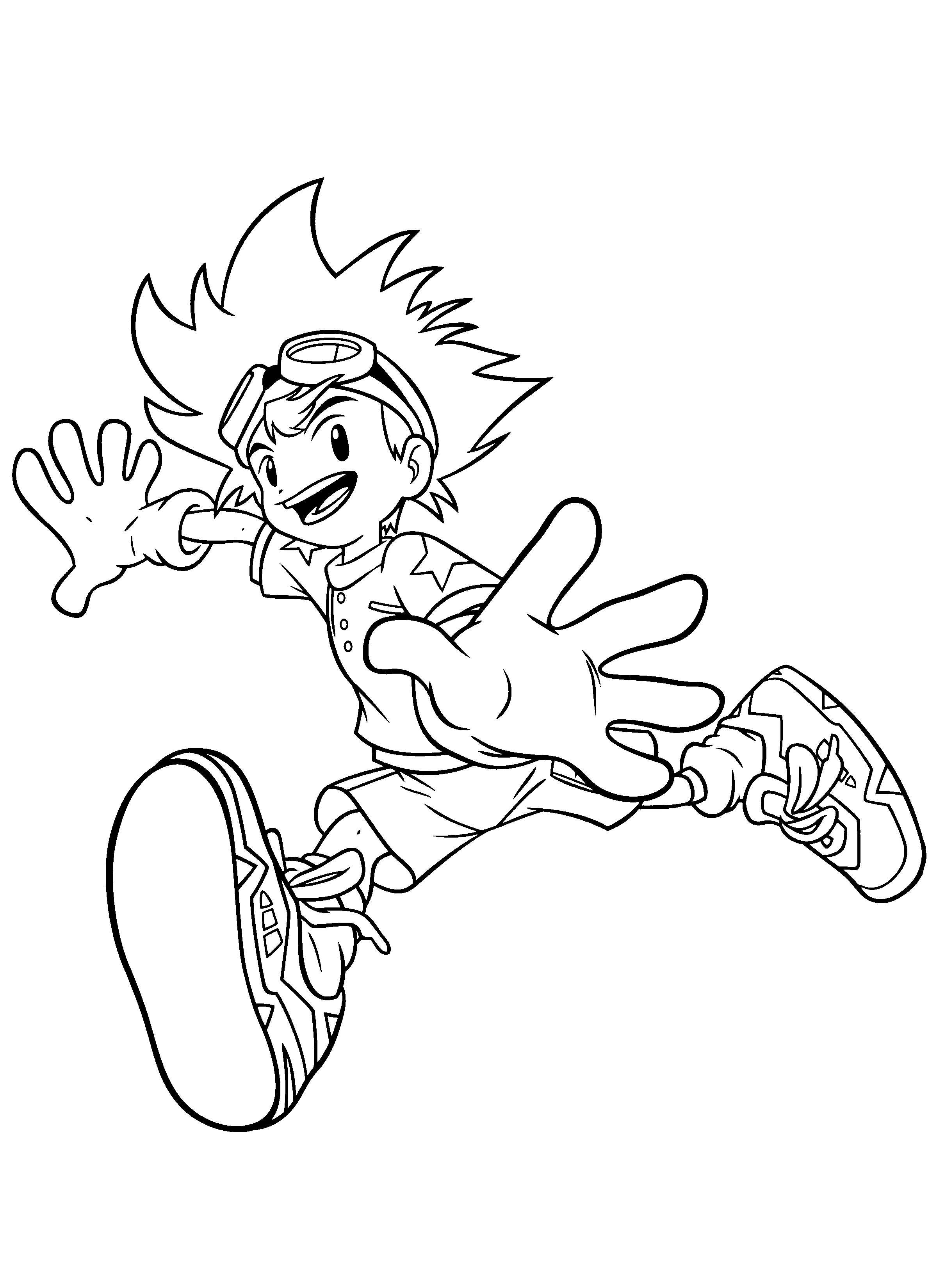Dibujo gratuito Digimon #51437 de la coleccion Anime y Manga para imprimir