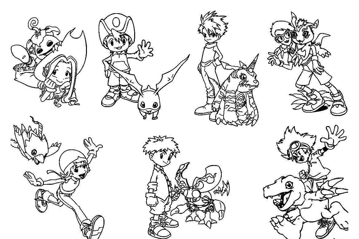 Dibujo gratuito Digimon #51493 de la coleccion Anime y Manga para imprimir