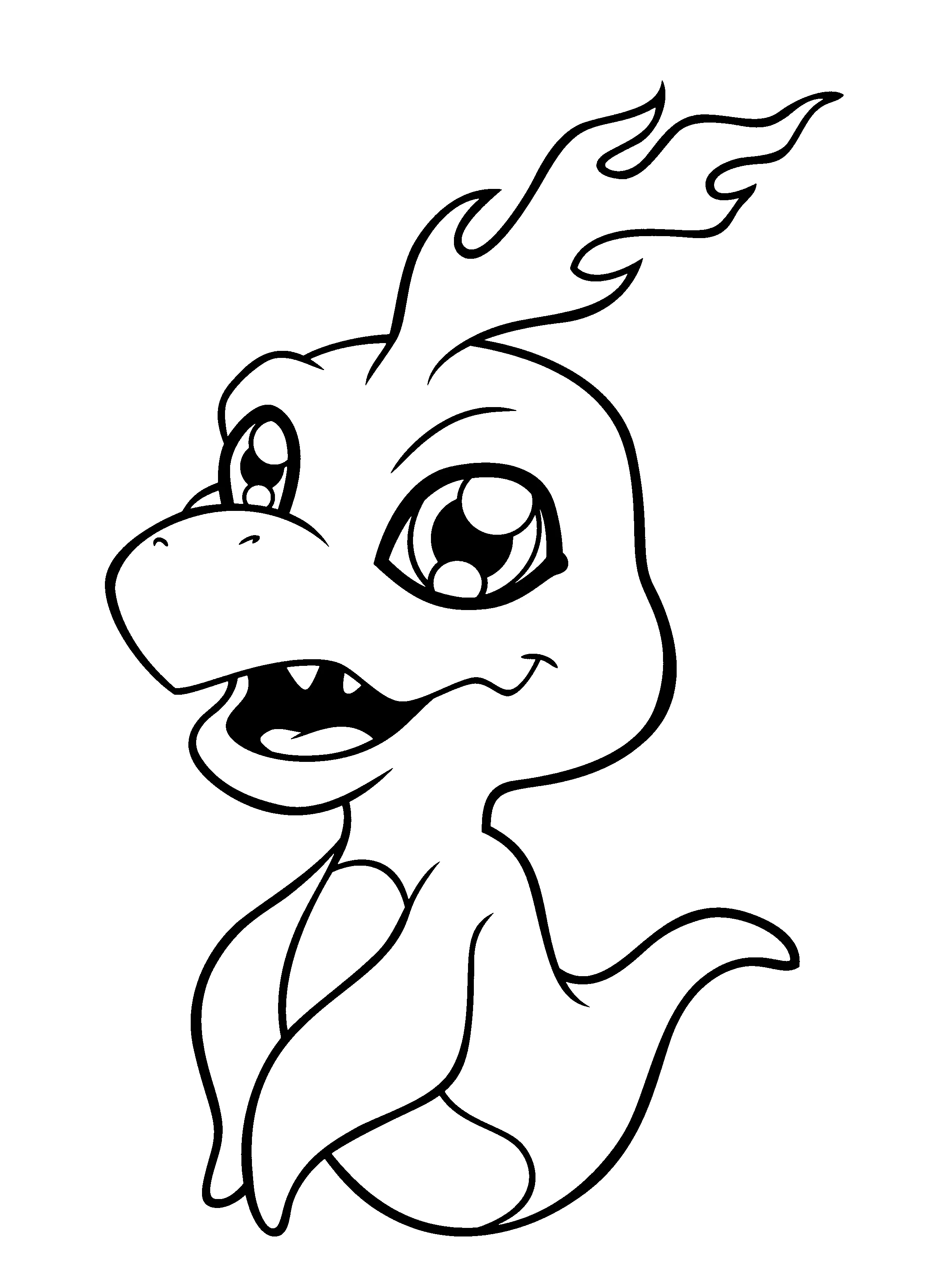Dibujo gratuito Digimon #51544 de la coleccion Anime y Manga para imprimir