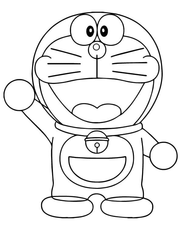 Dibujo gratuito Doraemon #208715 de la coleccion Anime y Manga para imprimir