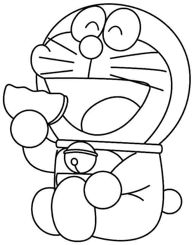 Dibujo gratuito Doraemon #208741 de la coleccion Anime y Manga para imprimir
