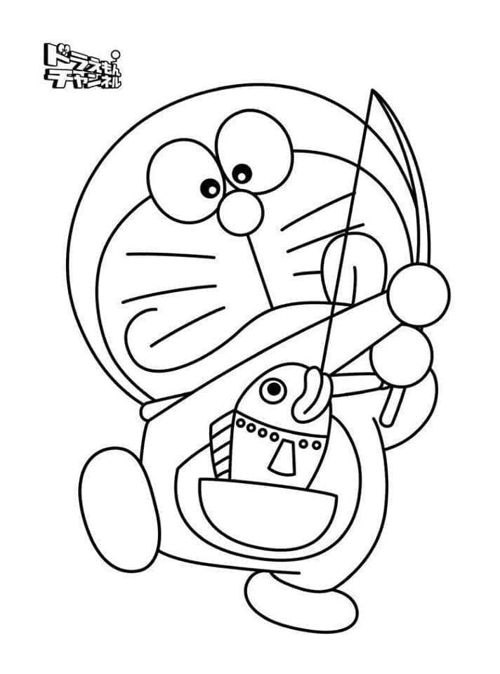 Dibujo gratuito Doraemon #208743 de la coleccion Anime y Manga para imprimir