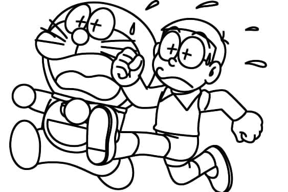 Dibujo gratuito Doraemon #208765 de la coleccion Anime y Manga para imprimir
