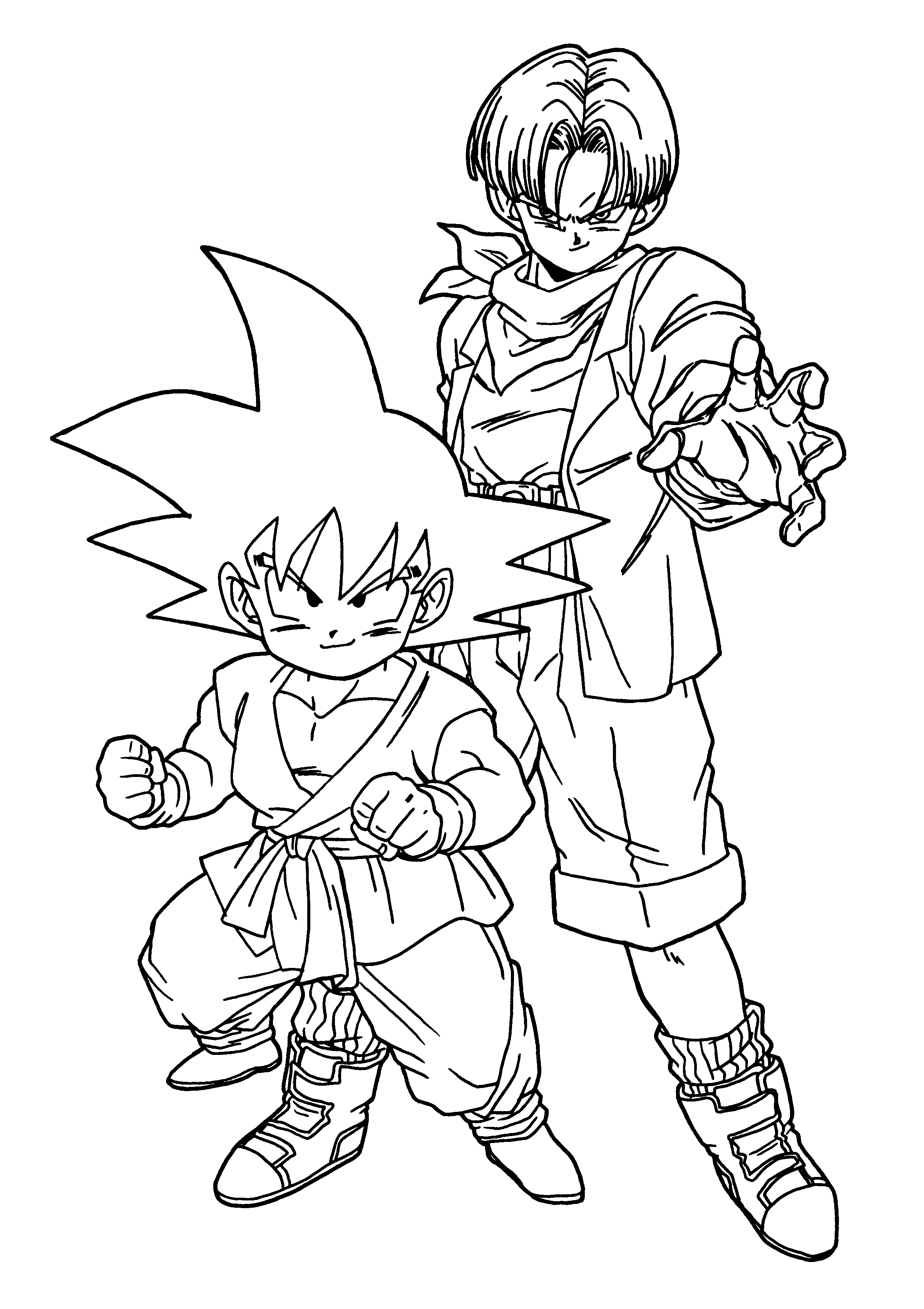 Dibujo gratuito Dragon Ball Z #38463 de la coleccion Anime y Manga para imprimir Dibujo gratuito Dragon Ball Z #38463 de la coleccion Anime y Manga para imprimir