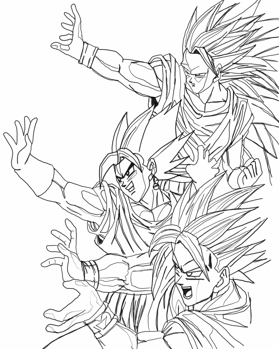Dibujo gratuito Dragon Ball Z #38472 de la coleccion Anime y Manga para imprimir