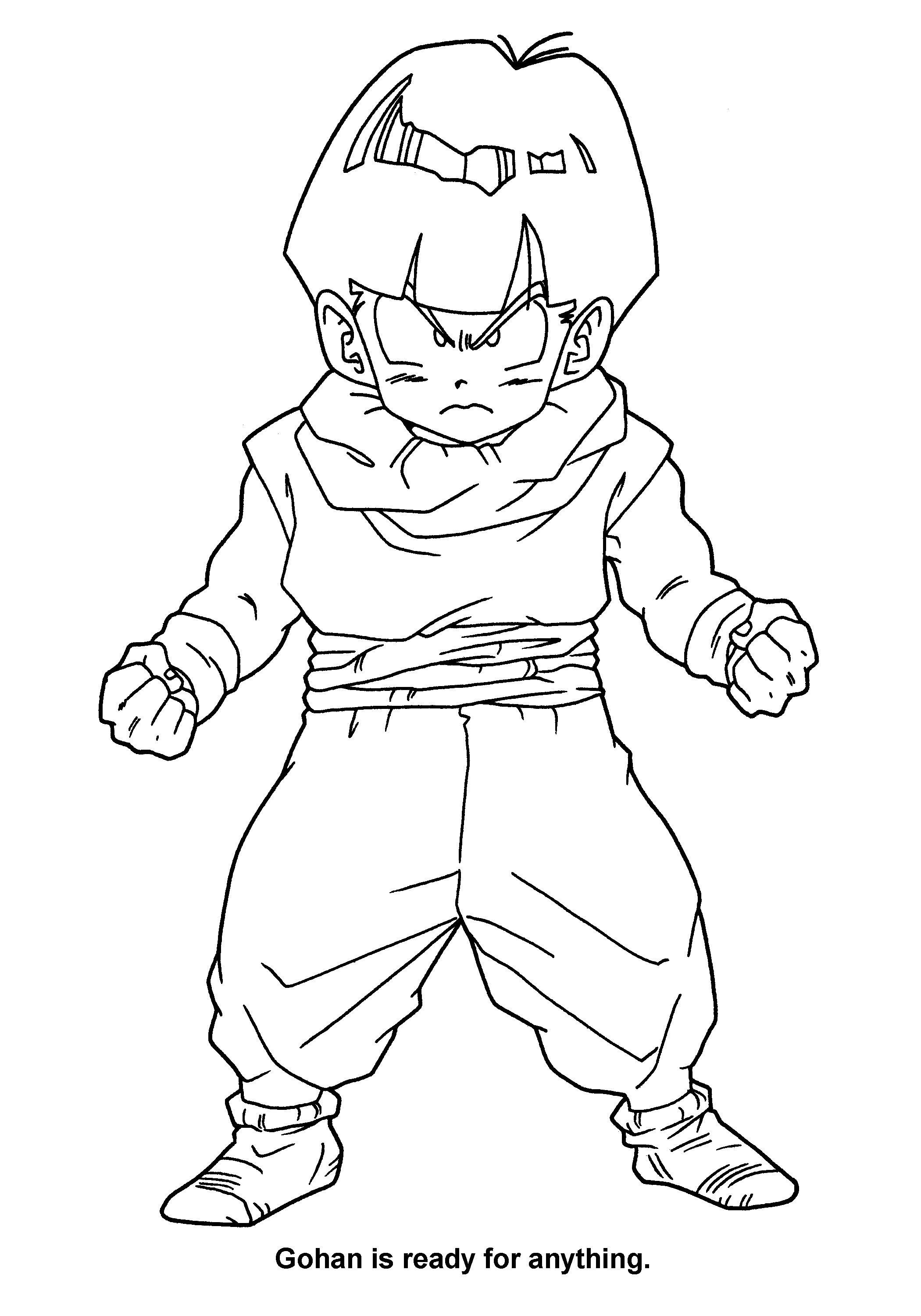 Dibujo gratuito Dragon Ball Z #38536 de la coleccion Anime y Manga para imprimir Dibujo gratuito Dragon Ball Z #38536 de la coleccion Anime y Manga para imprimir