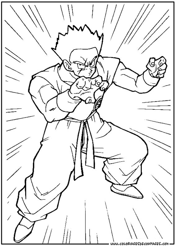 Dibujo gratuito Dragon Ball Z #38644 de la coleccion Anime y Manga para imprimir