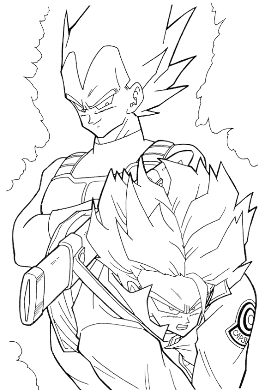 Dibujo gratuito Dragon Ball Z #38722 de la coleccion Anime y Manga para imprimir