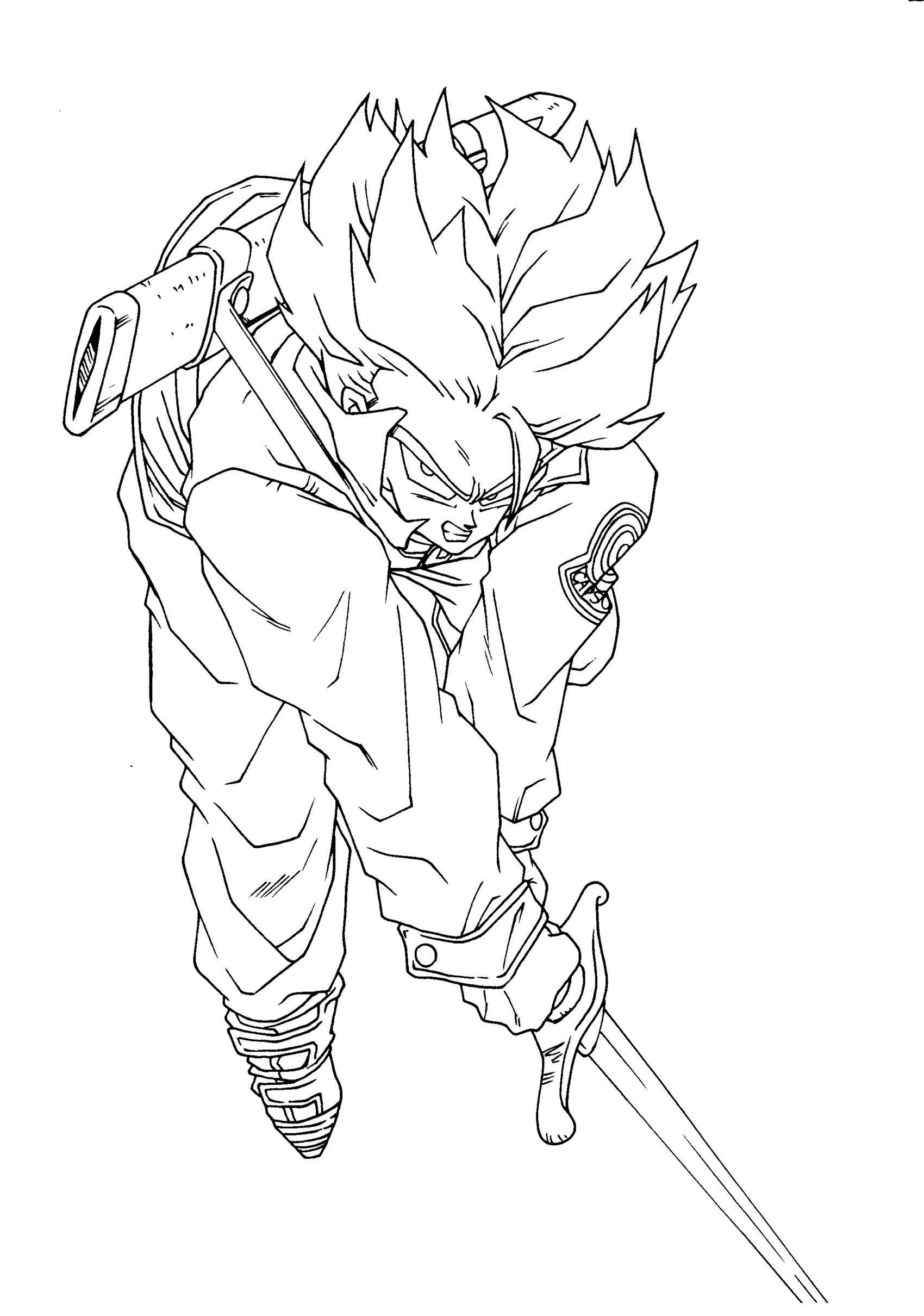 Dibujo gratuito Dragon Ball Z #38825 de la coleccion Anime y Manga para imprimir Dibujo gratuito Dragon Ball Z #38825 de la coleccion Anime y Manga para imprimir