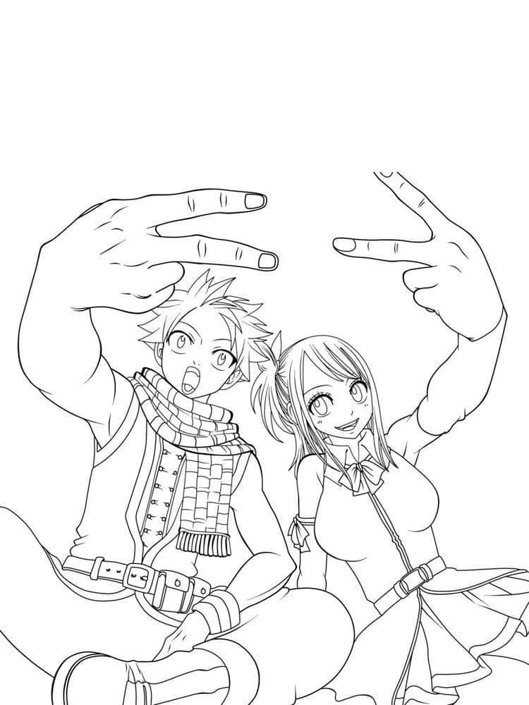 Dibujo gratuito Fairy Tail #176076 de la coleccion Anime y Manga para imprimir