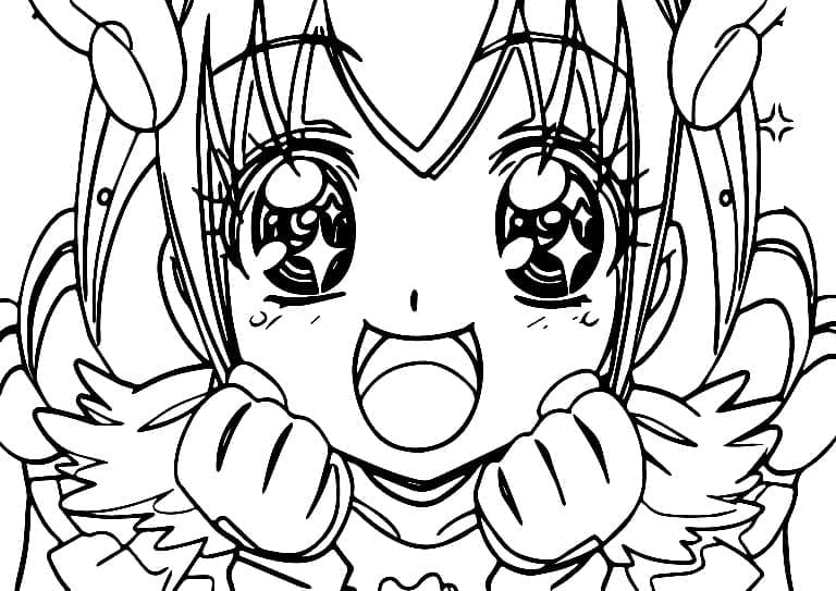 Dibujo gratuito Glitter Force #211749 de la coleccion Anime y Manga para imprimir