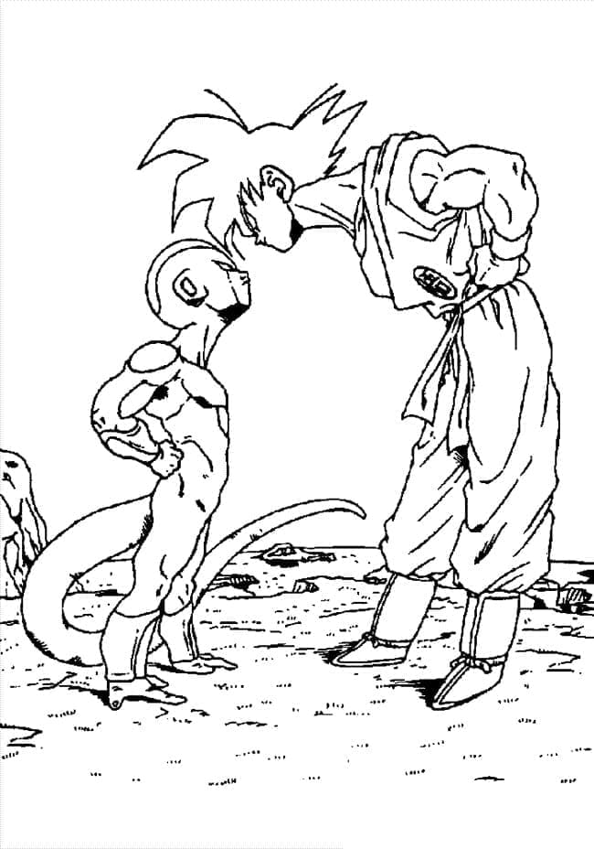 Dibujo gratuito Goku #201334 de la coleccion Anime y Manga para imprimir
