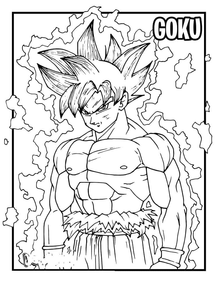 Dibujo gratuito Goku #201366 de la coleccion Anime y Manga para imprimir Dibujo gratuito Goku #201366 de la coleccion Anime y Manga para imprimir