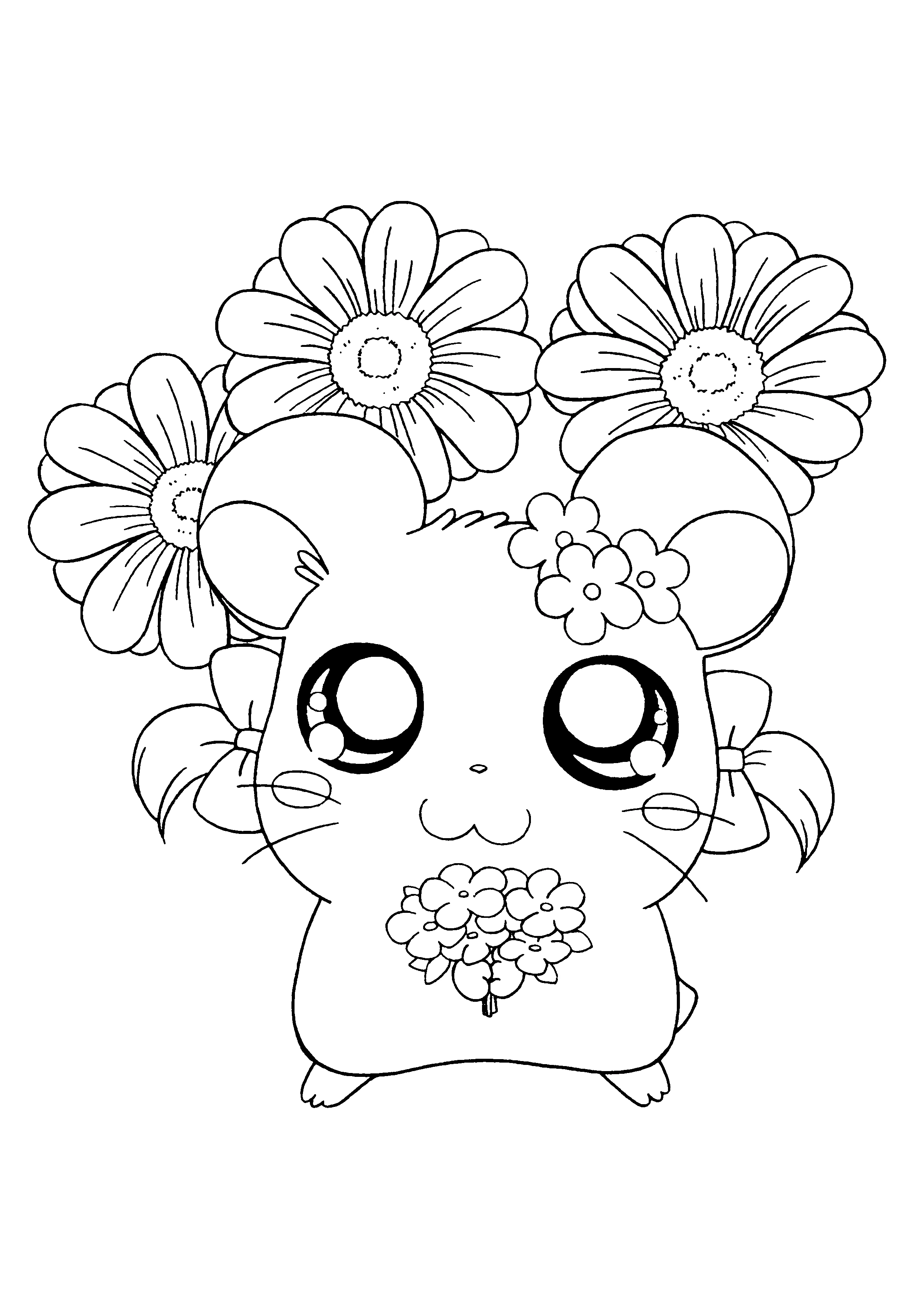 Dibujo gratuito Hamtaro #39913 de la coleccion Anime y Manga para imprimir Dibujo gratuito Hamtaro #39913 de la coleccion Anime y Manga para imprimir