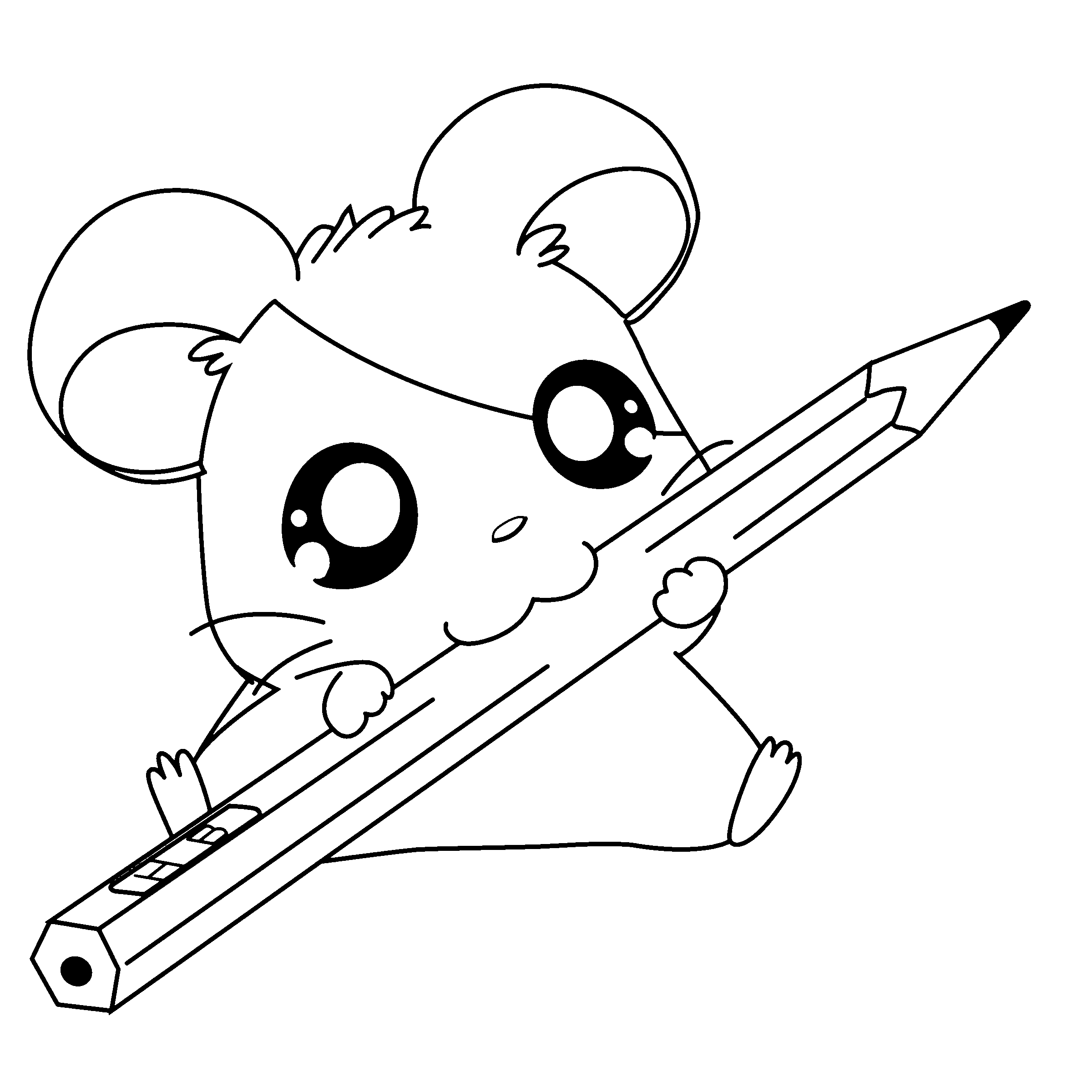 Dibujo gratuito Hamtaro #39916 de la coleccion Anime y Manga para imprimir Dibujo gratuito Hamtaro #39916 de la coleccion Anime y Manga para imprimir