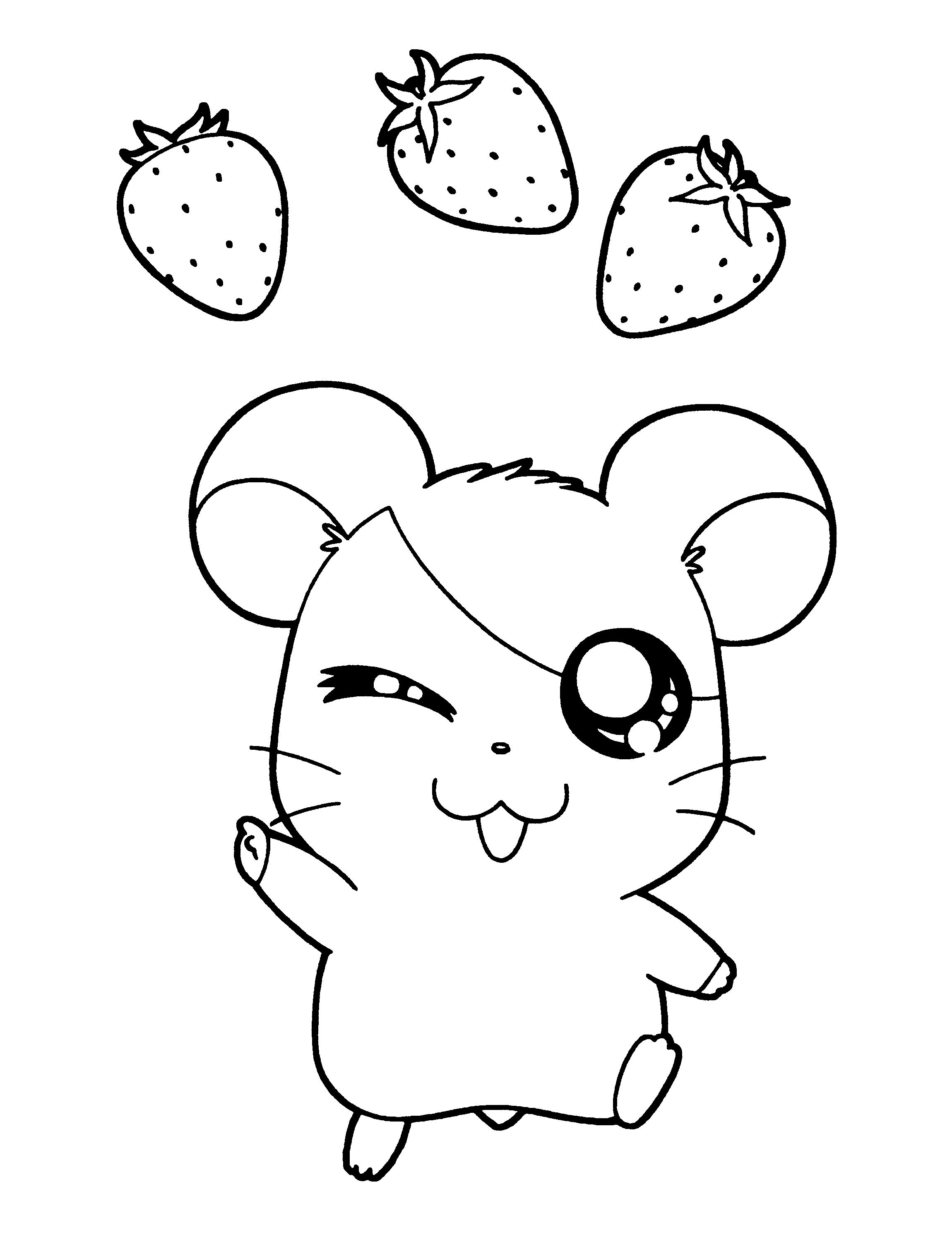 Dibujo gratuito Hamtaro #39921 de la coleccion Anime y Manga para imprimir Dibujo gratuito Hamtaro #39921 de la coleccion Anime y Manga para imprimir