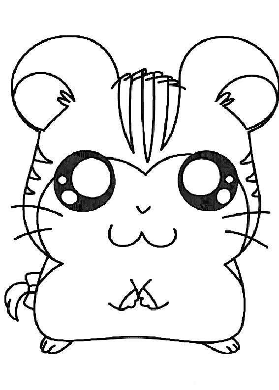Dibujo gratuito Hamtaro #40042 de la coleccion Anime y Manga para imprimir
