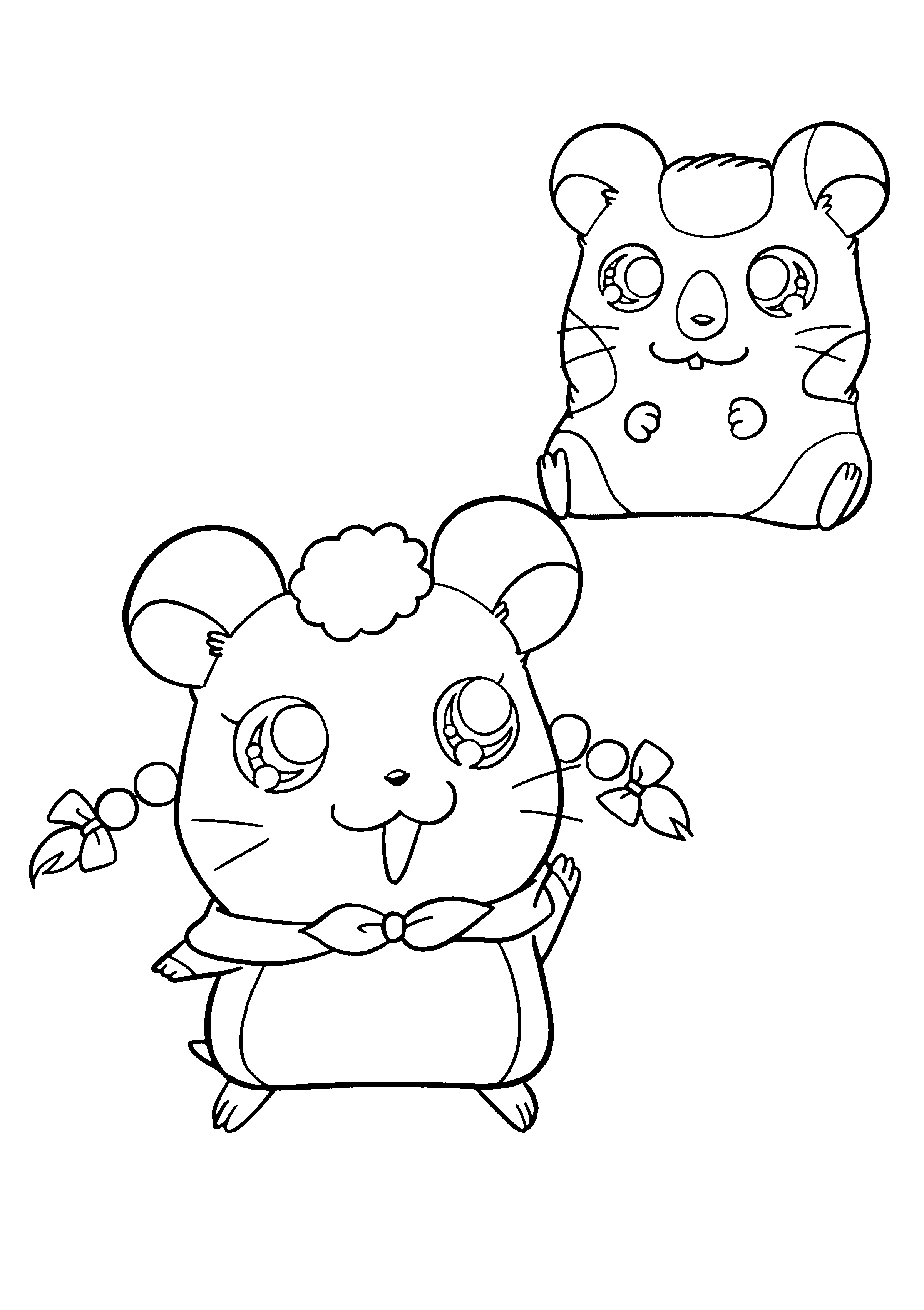 Dibujo gratuito Hamtaro #40090 de la coleccion Anime y Manga para imprimir Dibujo gratuito Hamtaro #40090 de la coleccion Anime y Manga para imprimir