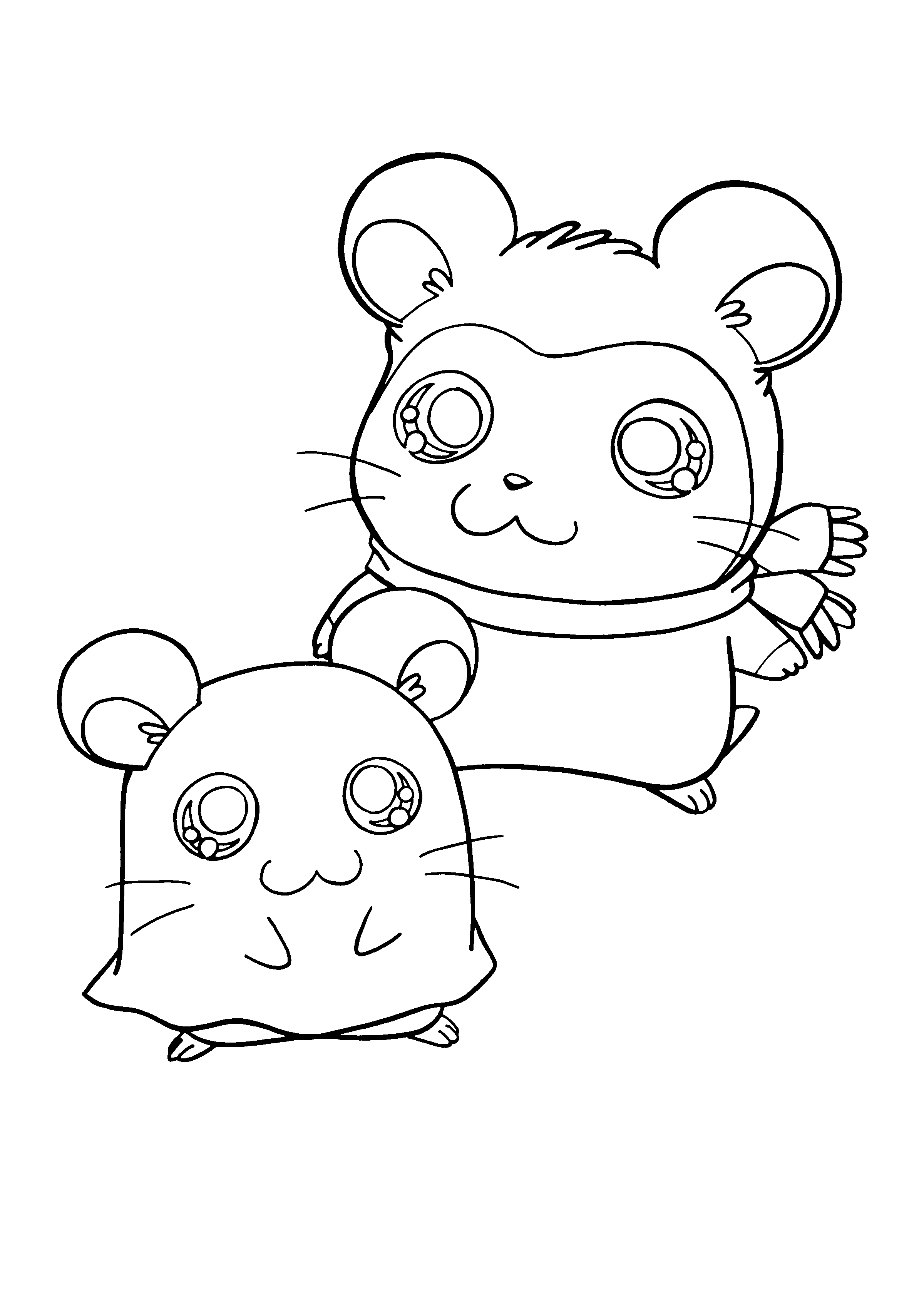 Dibujo gratuito Hamtaro #40136 de la coleccion Anime y Manga para imprimir Dibujo gratuito Hamtaro #40136 de la coleccion Anime y Manga para imprimir