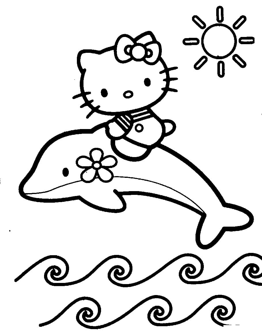 Dibujo gratuito Hello Kitty #175671 de la coleccion Anime y Manga para imprimir