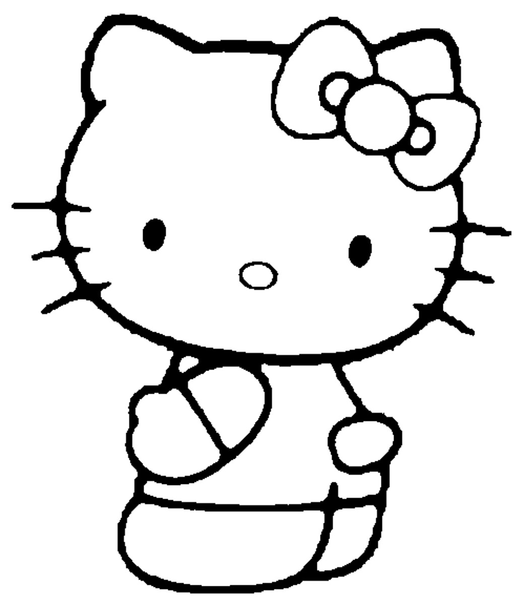 Dibujo gratuito Hello Kitty #36773 de la coleccion Anime y Manga para imprimir