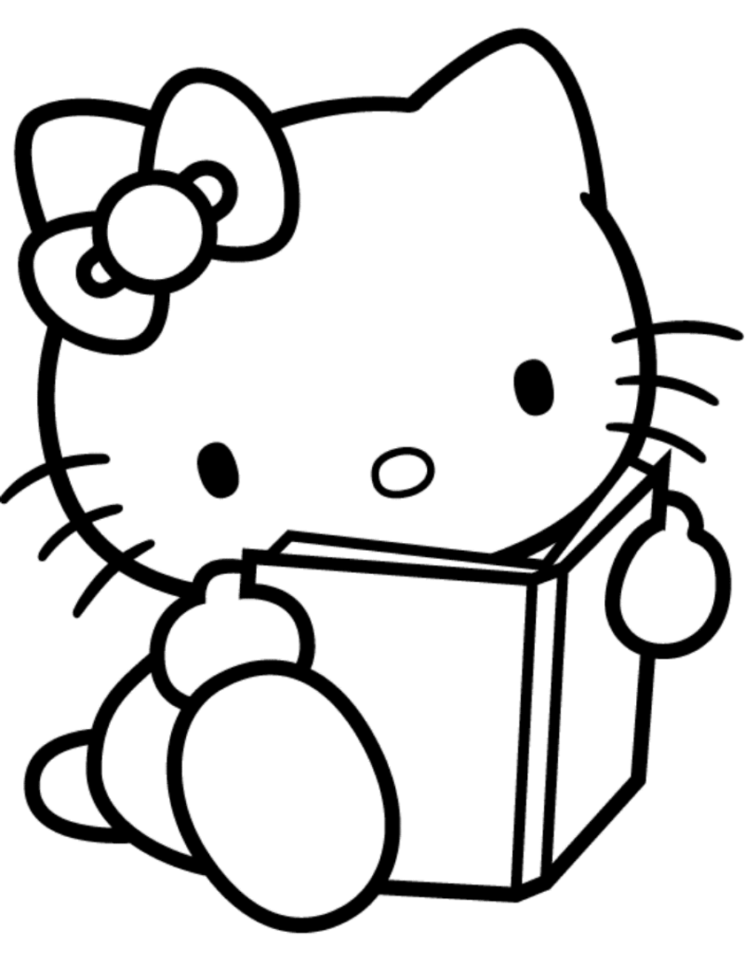 Dibujo gratuito Hello Kitty #36781 de la coleccion Anime y Manga para imprimir