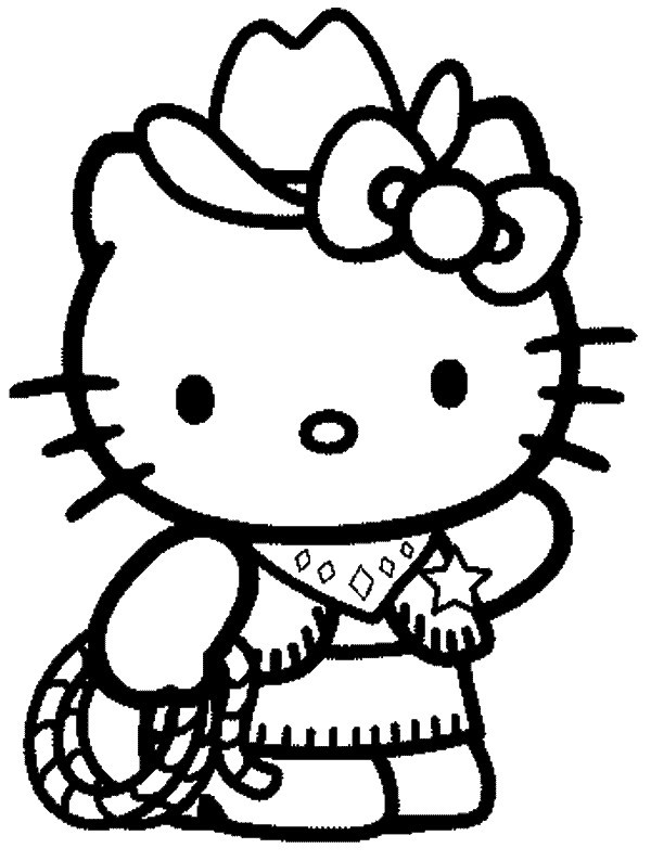 Dibujo gratuito Hello Kitty #36850 de la coleccion Anime y Manga para imprimir
