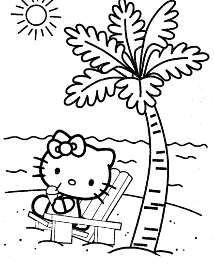 Dibujo gratuito Hello Kitty #36975 de la coleccion Anime y Manga para imprimir