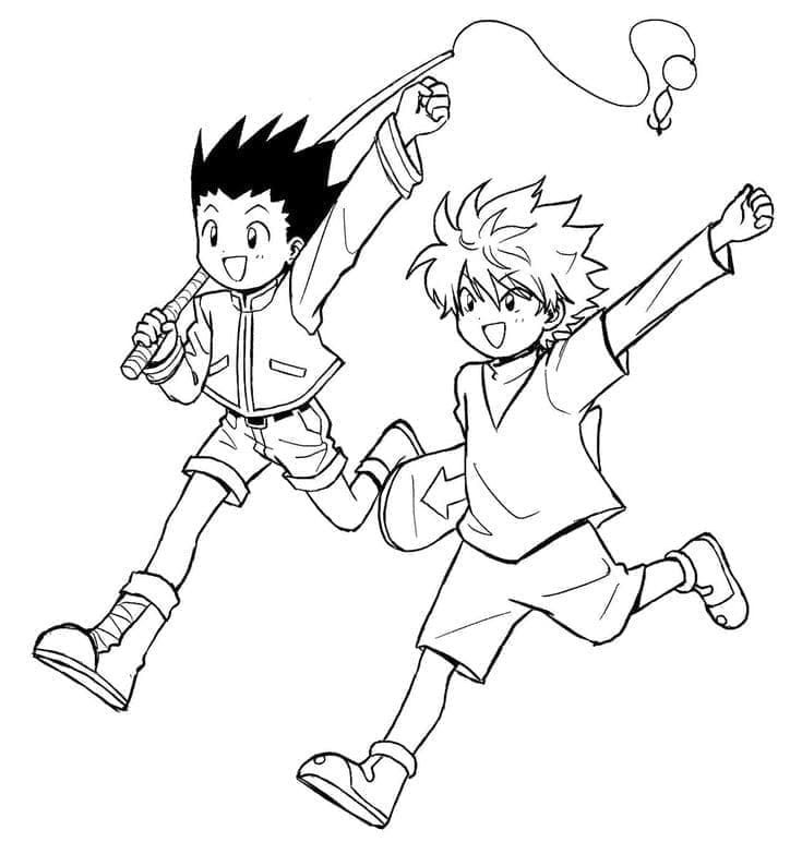 Dibujo gratuito Hunter x Hunter #201139 de la coleccion Anime y Manga para imprimir