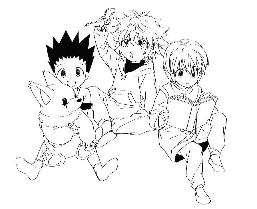Dibujo gratuito Hunter x Hunter #201167 de la coleccion Anime y Manga para imprimir