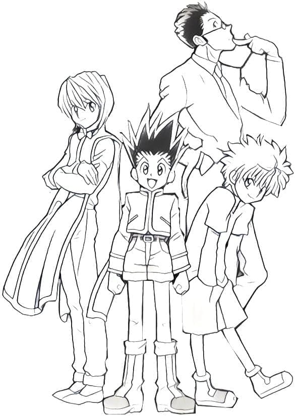 Dibujo gratuito Hunter x Hunter #201209 de la coleccion Anime y Manga para imprimir Dibujo gratuito Hunter x Hunter #201209 de la coleccion Anime y Manga para imprimir