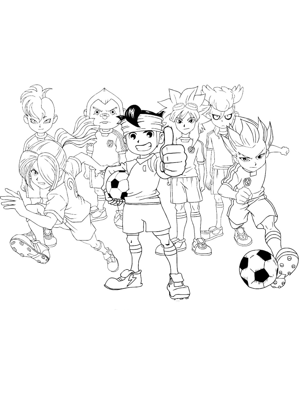 Dibujo gratuito Inazuma Eleven #179823 de la coleccion Anime y Manga para imprimir Dibujo gratuito Inazuma Eleven #179823 de la coleccion Anime y Manga para imprimir