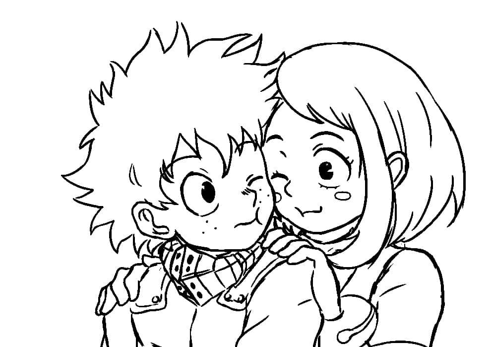 Dibujo gratuito Izuku Midoriya #219700 de la coleccion Anime y Manga para imprimir