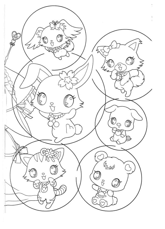 Dibujo gratuito Jewelpet #195873 de la coleccion Anime y Manga para imprimir Dibujo gratuito Jewelpet #195873 de la coleccion Anime y Manga para imprimir