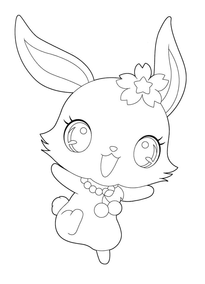 Dibujo gratuito Jewelpet #195907 de la coleccion Anime y Manga para imprimir