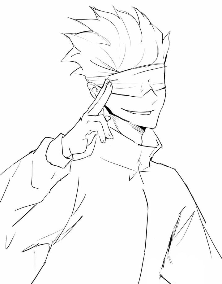 Dibujo para colorear: Jujutsu Kaisen (Anime y Manga) #183234 - Dibujos para Colorear e Imprimir Gratis