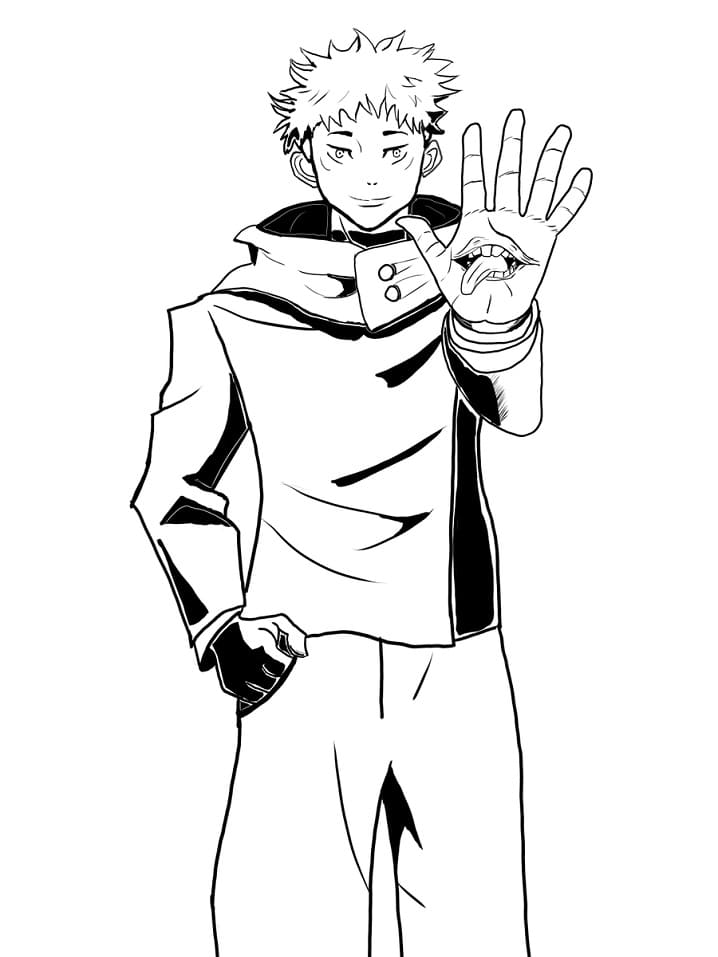 Dibujo gratuito Jujutsu Kaisen #183245 de la coleccion Anime y Manga para imprimir