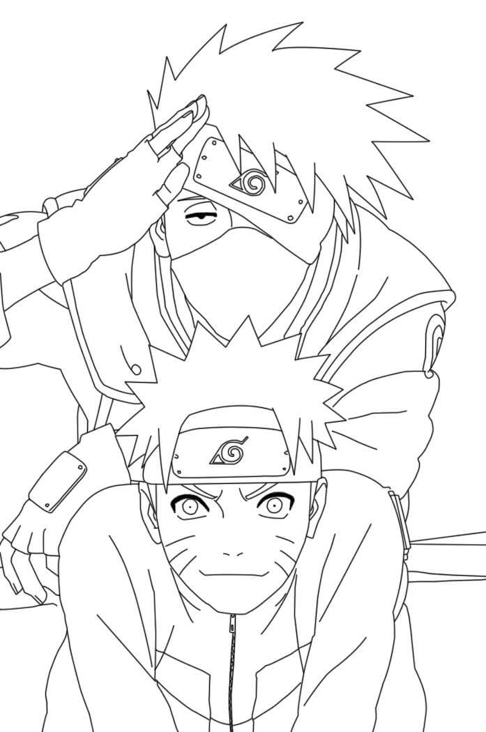 Dibujo gratuito Kakashi #172252 de la coleccion Anime y Manga para imprimir Dibujo gratuito Kakashi #172252 de la coleccion Anime y Manga para imprimir
