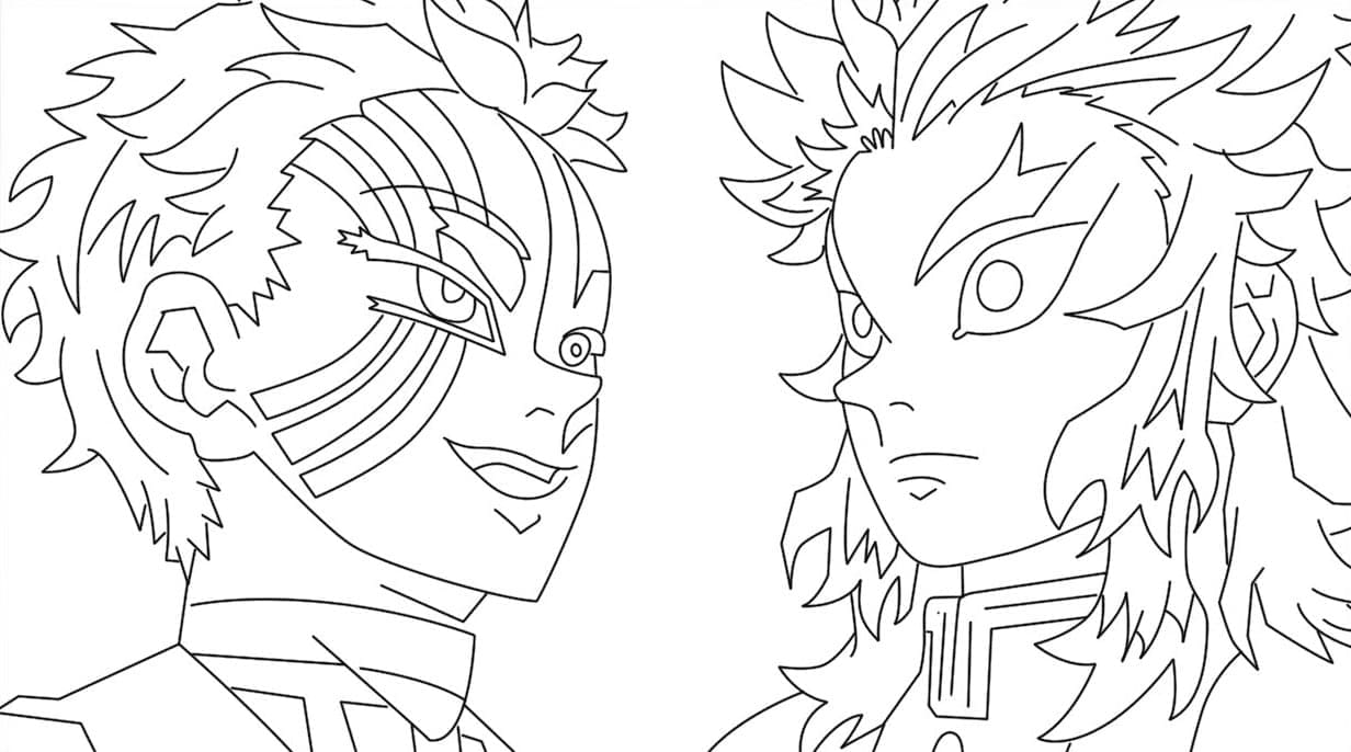 Dibujo gratuito Kyojuro Rengoku #220454 de la coleccion Anime y Manga para imprimir