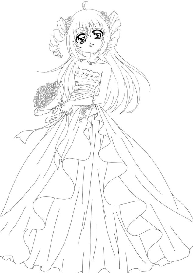 Dibujo para colorear: Mangas (Anime y Manga) #42587 - Dibujos para Colorear e Imprimir Gratis