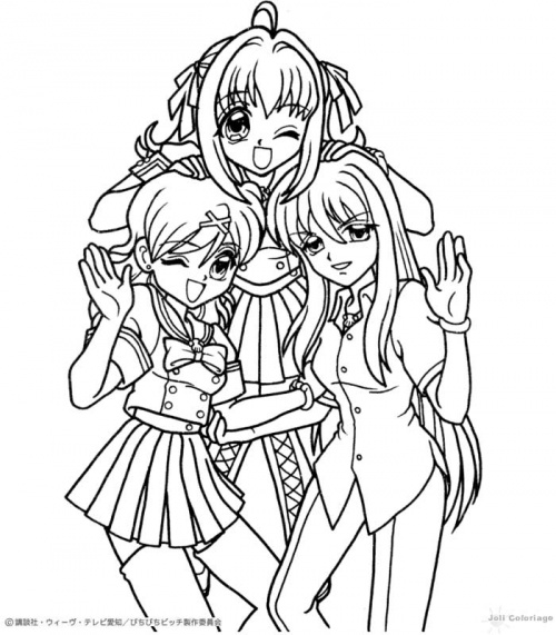 Dibujo gratuito Mangas #42588 de la coleccion Anime y Manga para imprimir