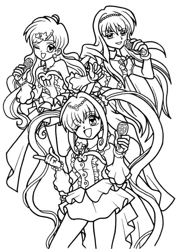 Dibujo gratuito Mangas #42708 de la coleccion Anime y Manga para imprimir